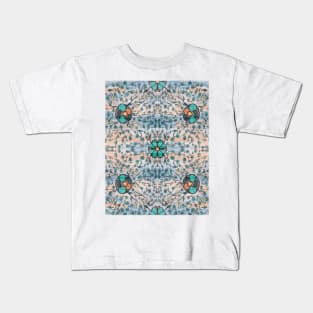 Spring Flowers and Leaves, boho Kids T-Shirt